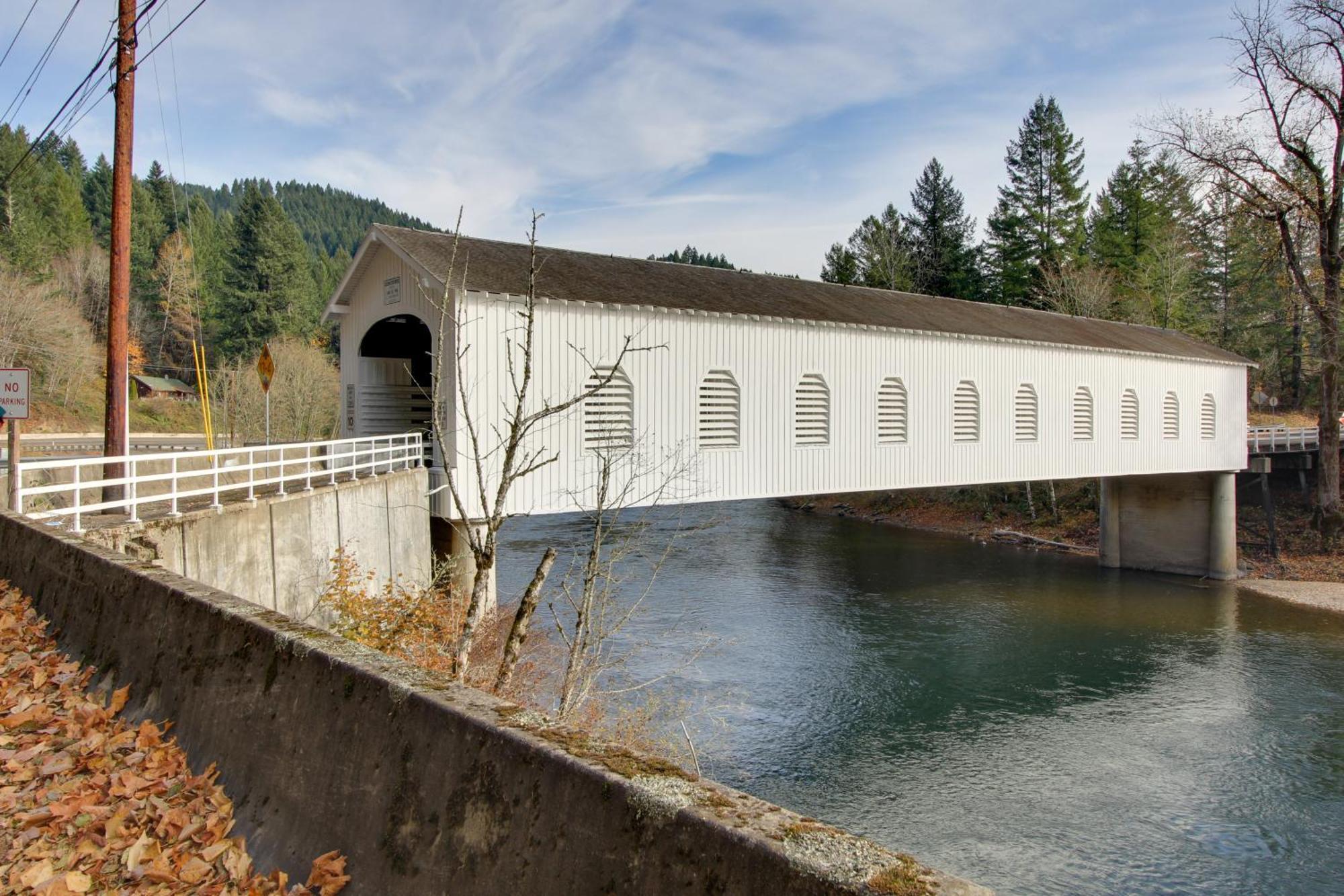 Peaceful Mckenzie River Retreat Fish, Hike, And Ski Vida Buitenkant foto