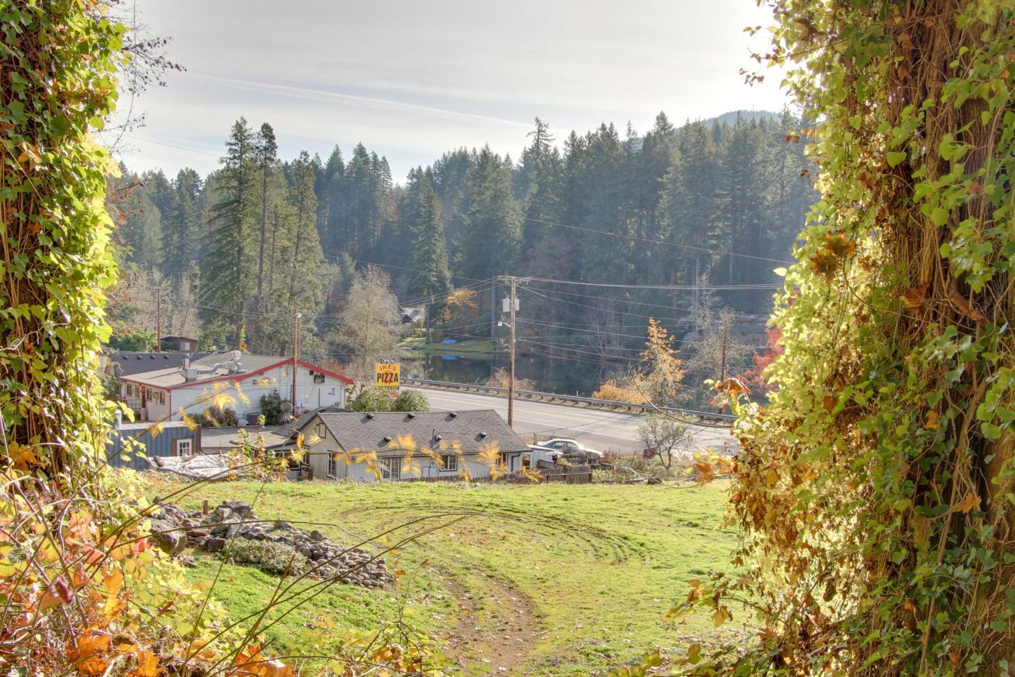 Peaceful Mckenzie River Retreat Fish, Hike, And Ski Vida Buitenkant foto